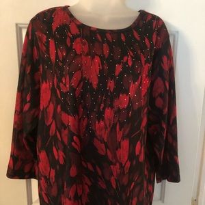 ❣️❣️Black and Red Rebecca Malone Top❣️❣️